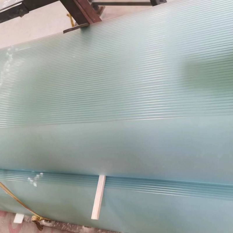 10 X 10 X 3/16 Inch Frosted Custom Tempered Glass Panel Shower Cut To Size